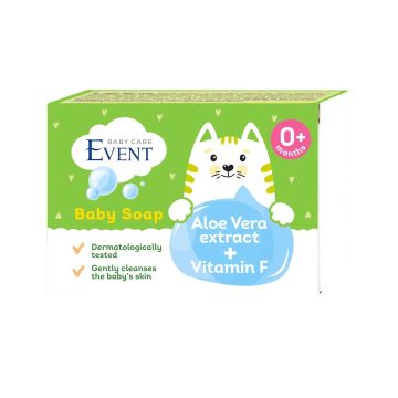 Event Baby Бебешки сапун с алое и витамин F х90 г