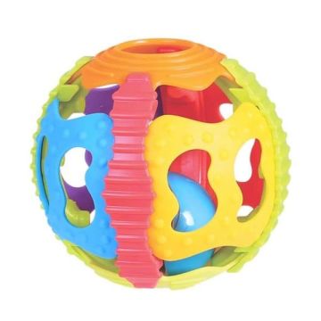PlayGro Shake Rattle & Roll Ball Топка - дрънкалка за деца над 6 месеца - 0168