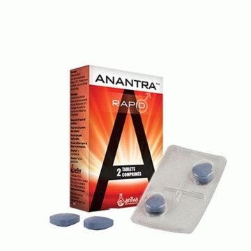 Анантра Рапид при еректилна дисфункция х2 таблетки Aniva