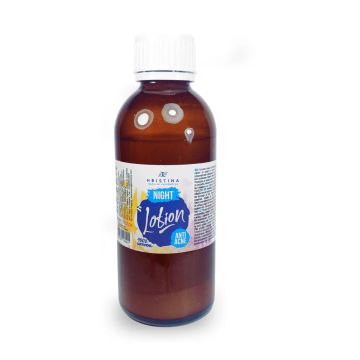 Hristina Cosmetics Anti Acne Нощен лосион за лице анти акне x150 мл