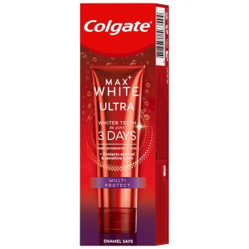 Colgate Max White Ultra Multiprotect Избелваща паста за зъби х50 мл