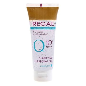 Regal Q10+R Почистващ гел за лице за нормална и смесена кожа х100 мл