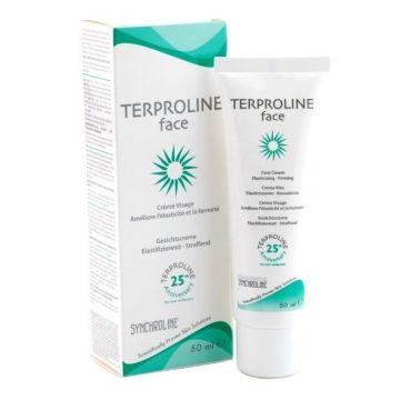 Synchroline Terproline Стягащ крем за лице за подобряване на еластичността на лицето x50 мл