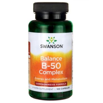 Баланс B-комплекс 400.5 мг х100 капсули Swanson