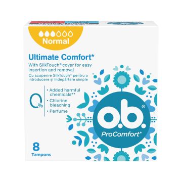 O.B. ProComfort Normal Дамски тампони х8 броя