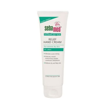 Sebamed Облекчаващ крем за ръце за много суха кожа с 5% Урея x75 мл