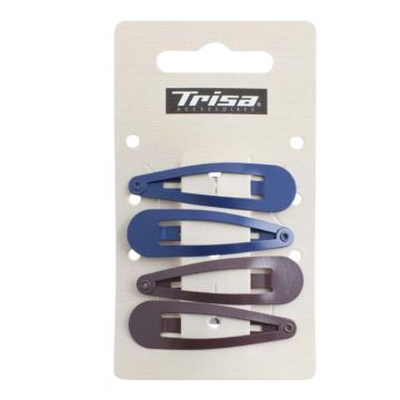 Trisa К2 310.00 Тик-так шнола за коса, различни цветове х4 броя