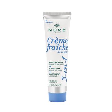 Nuxe Creme Fraiche de Beaute Хидратиращ крем, дегримиращо мляко и уплътняваща маска 3 в 1 x100 мл