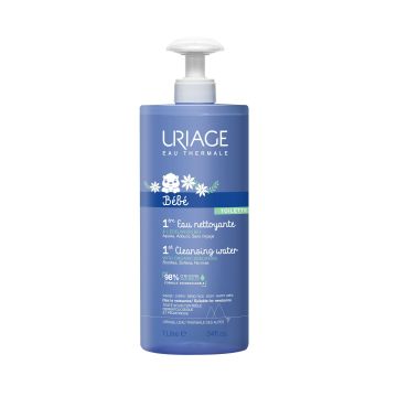 Uriage Bebe 1er EAU Почистваща вода за бебета без изплакване x1000 мл
