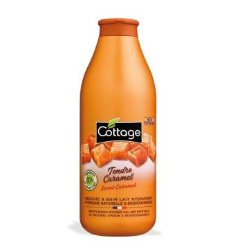 Cottage Sweet Caramel Душ гел и пяна за вана с аромат на карамел x750 мл