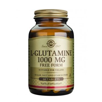 L-глутамин 1000 мг х60 таблетки Solgar