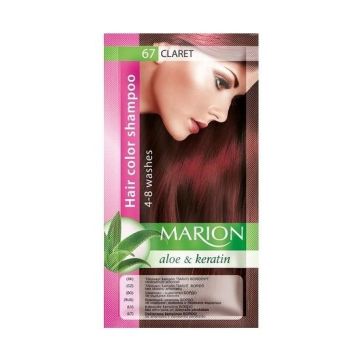 Marion Шампоан оцветител с алое вера и кератин, цвят 67