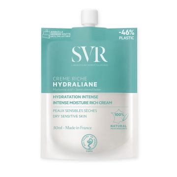 SVR Hydraliane Богат хидратиращ крем за лице за суха и чувствителна кожа x50 мл