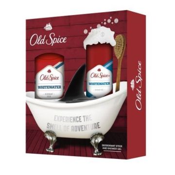Old Spice Whitewater Промо комплект за мъже Део Стик и Душ-гел