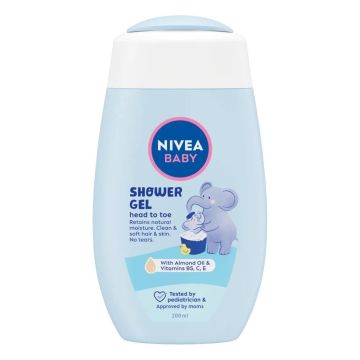 Nivea Baby Душ гел за коса и тяло x200 мл