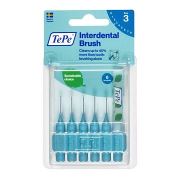 TePe Interdental Original Интердентални четки, размер 3 (0,6 мм) x 6 броя