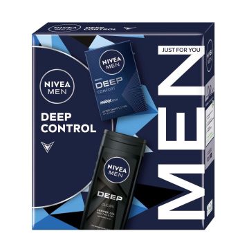 Nivea Men Комплект за мъже Deep Control