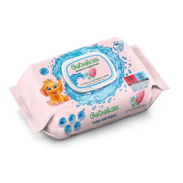 Bebelan Бебешки влажни кърпи със смрадлика и лайка х80 броя