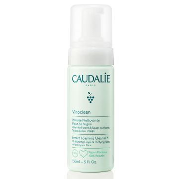 Caudalie Vinoclean Почистваща пяна за лице за всеки тип кожа x150 мл