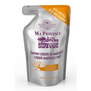 Ma Provence Orange Blossom Течен сапун с цвят от портокал - пълнител х250 мл