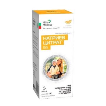 Натриев цитрат 15% x109 мл Mirta Medicus