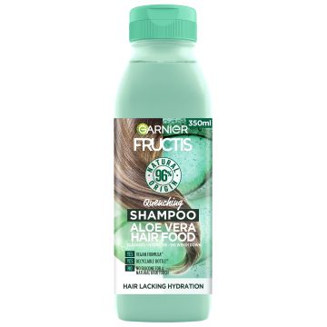 Garnier Fructis Aloe Vera Hair Food Хидратиращ шампоан за нормална до суха коса с алое вера х350 мл