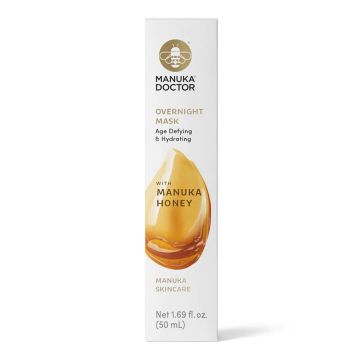 Manuka Doctor Нощна aнти ейдж маска за лице с мед от манука x50 мл