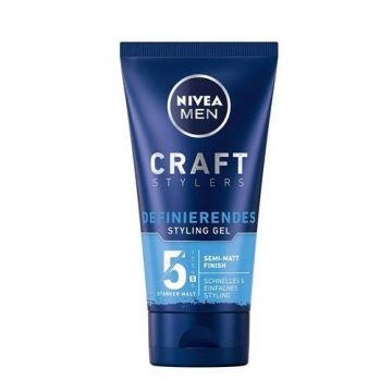 Nivea Men Craft Stylers Гел за оформяне на коса с матов завършек и силна фиксация за мъже х150 мл