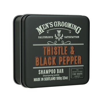 Scottish Fine Soaps Thistle & Black Pepper Сапун-шампоан за коса за мъже x100 грама