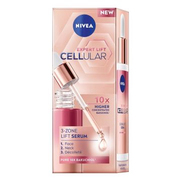 Nivea Cellular Expert Lift Серум за лице със 100% чист бакучиол x30 мл