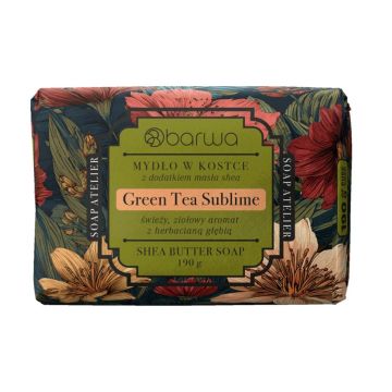Barwa Green Tea Твърд сапун за ръце и тяло х190 грама