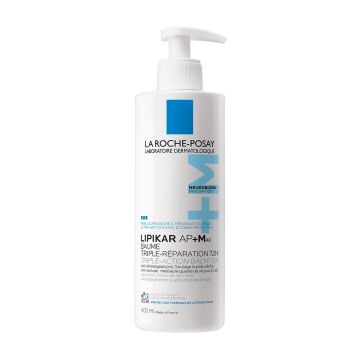 La Roche-Posay Lipikar Baume AP+M Max Успокояващ балсам за лице и тяло за суха и атопична кожа против сърбеж х400 мл