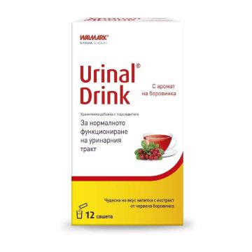 Уринал Дринк за здрави пикочни пътища х12 сашета Walmark