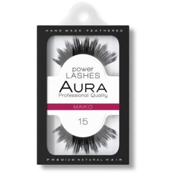 Aura Power Lashes Изкуствени мигли, 15 Maiko