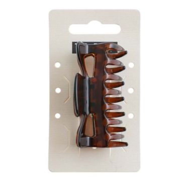 Trisa К3 162.23 Щипка за коса - 6 см, кафява
