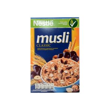 Nestle Musli Classic Зърнена закуска със стафиди и лешници x350 грама
