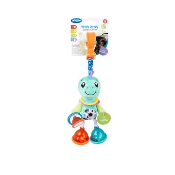 Playgro Играчка за закачане динозавърчето Дени 0+ месеца