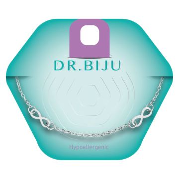 Dr.Biju Гривна Infinity White Bronze 10 мм, DBIN100B020