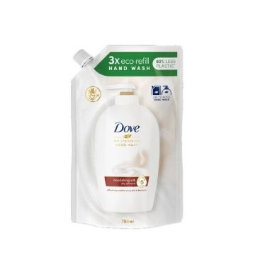 Dove Silk Nourishing Течен сапун за ръце х750 мл, пълнител