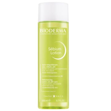 Bioderma Sebium Активен лосион за лице за мазна и комбинирана кожа x200 мл