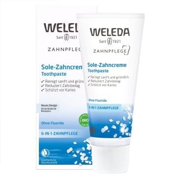 Weleda Избелваща паста за зъби със соли х75 мл