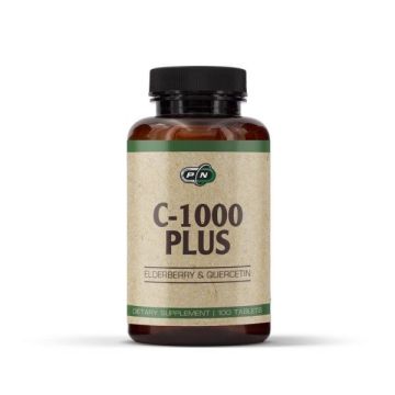 C-1000 Plus Витамин C с бъз и кверцетин х100 таблетки Pure Nutrition