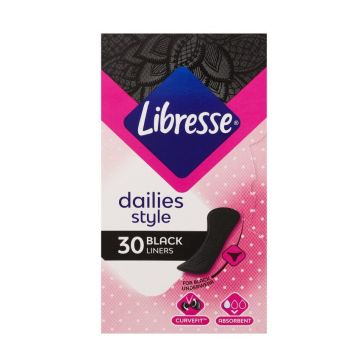 Libresse Daily Fresh Normal Black Ежедневни дамски превръзки х30 броя