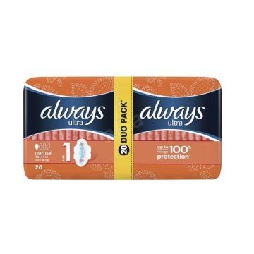 Always Ultra Normal Дамски превръзки х20 броя