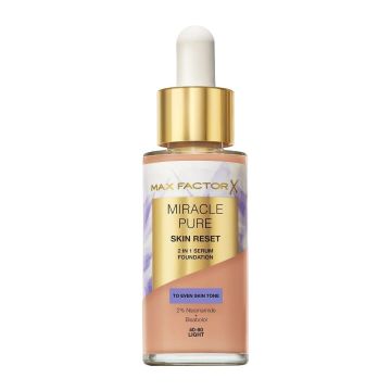 Max Factor Miracle Pure 2в1 Серум фон дьо тен за лице х30 мл 40-60 Light