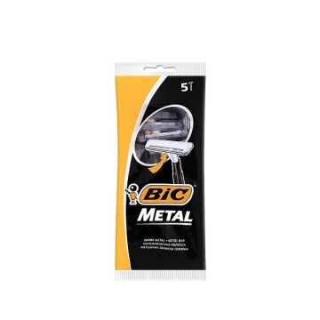 Bic Metal Самобръсначка за мъже x5 броя