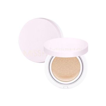 Missha Magic Cushion Фон дьо тен с плътно покритие и полуматов завършек x15 грама, 21 Light Beige