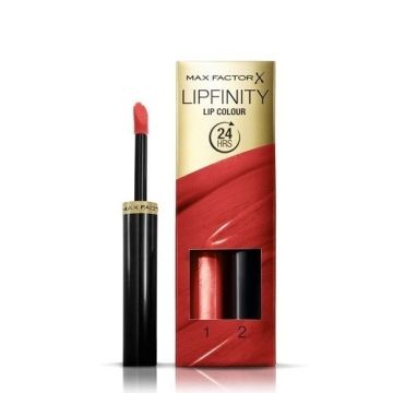 Max Factor Lipfinity Дълготрайно червило с двустепенна система на нанасяне, 125 So Glamorous