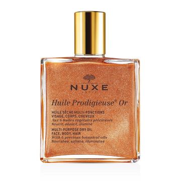 Nuxe Prodigieuse Сухо Масло със златни частици за лице, коса и тяло x50 мл