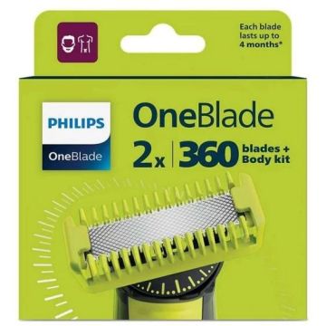 Philips Резервно ножче за OneBlade х2 броя QP624/50